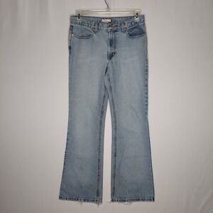J Crew Y2K Vtg Jeans Women 10‎ Ripped Hole Straight Baddie Grunge